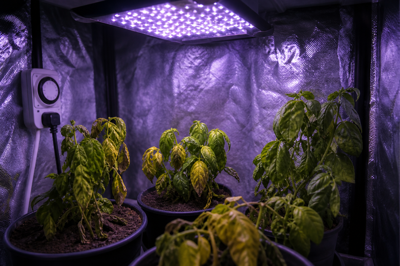 Basic grow setup without smart monitoring