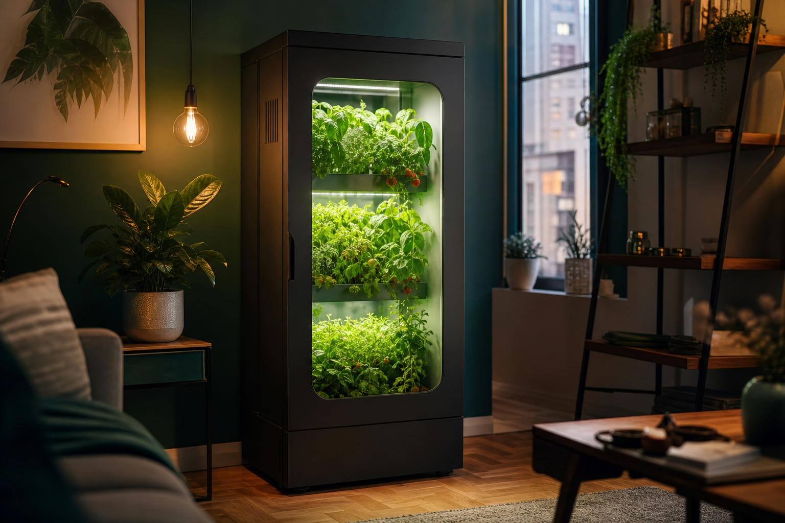 GrowMind grow box in a modern home